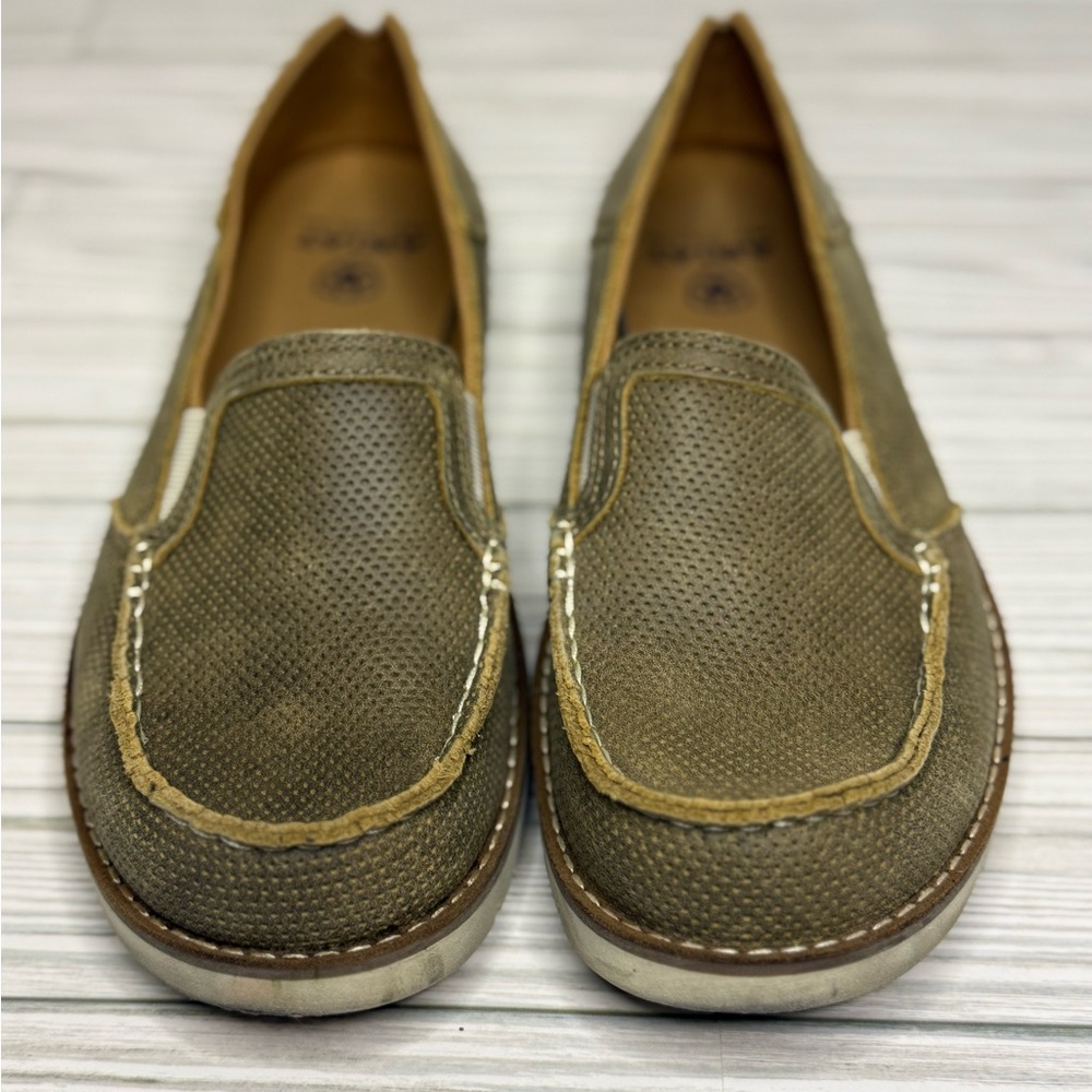 Ariat Olive Green Loafers